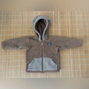 Patagonia Baby Furry Friends Hoody, size 12-18 months